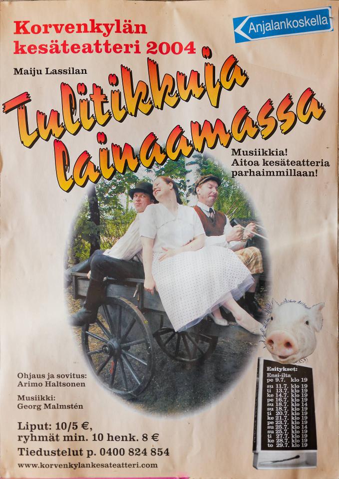 Tulitikkuja lainaamassa